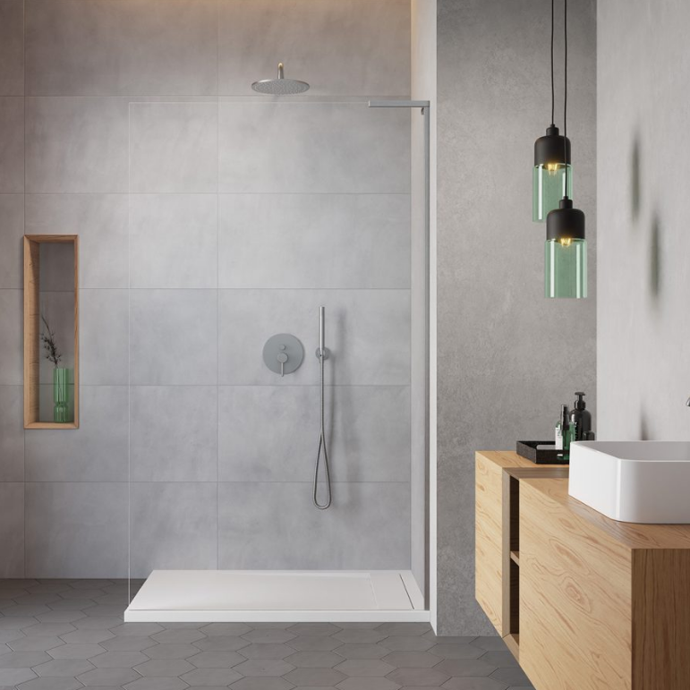 Душевое ограждение Radaway MODO SL BRUSHED NICKEL II