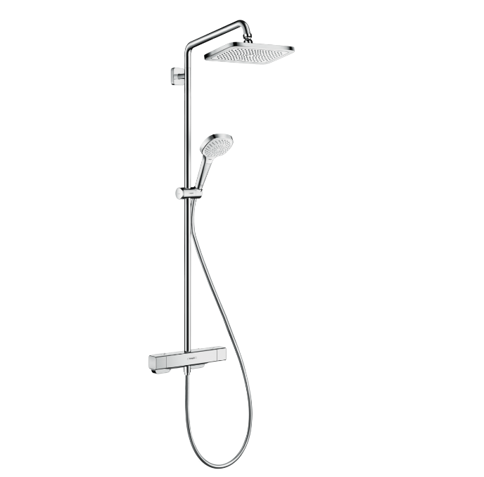 ДУШЕВАЯ СИСТЕМА HANSGROHE CROMA SHOWERPIPE 280, ECOSMART, ТЕРМОСТАТ