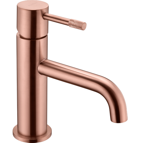 Смеситель для умывальника Boheme UNO Copper Brushed брашированная медь