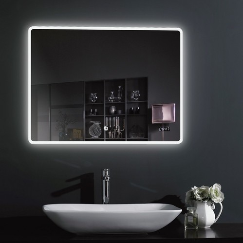 Зеркало Esbano 100х80, с подсветкой, с подогревом, сенсорный выключатель