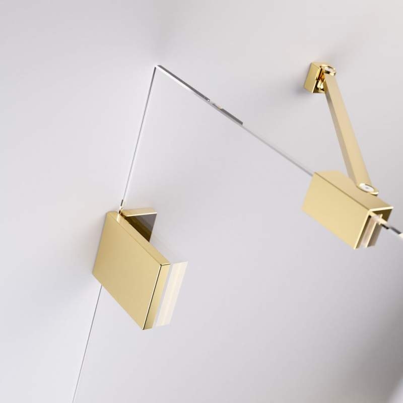 Душевая дверь Radaway Essenza Pro Gold DWJ стекло прозрачное