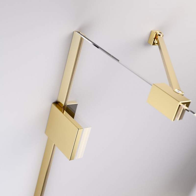 Душевая дверь Radaway Essenza Pro Gold DWJ стекло прозрачное