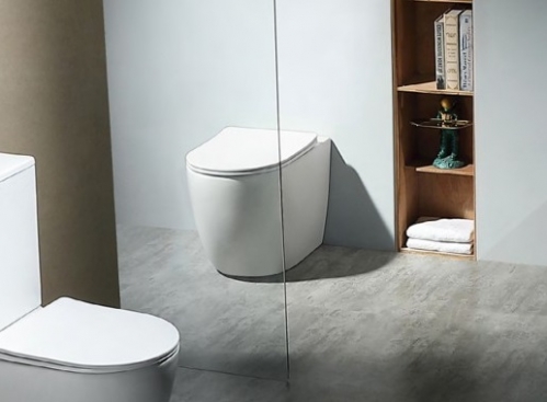 Унитаз напольный приставной безободковый Aquatek ЕВРОПА 560*360*410 с сиденьем Soft Close