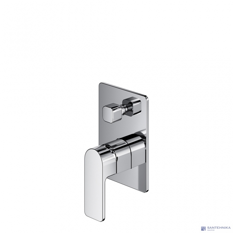 Душевая система скрытого монтажа для душа Omnires Baretti, хром