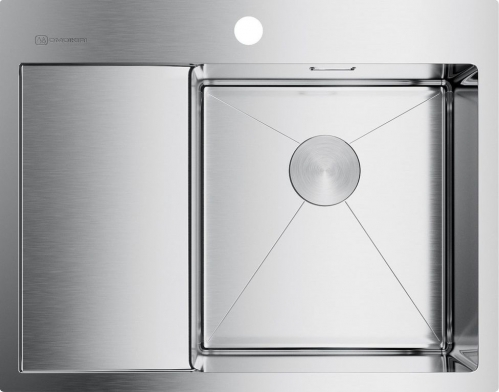 Мойка из н/с OMOIKIRI Akisame 65-IN-R нерж/нержавеющая сталь