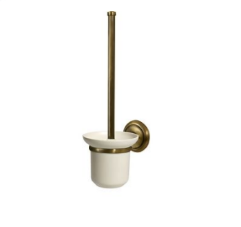 Ершик для унитаза Bisk Deco Antique Brass бронза