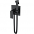 Смеситель для биде Boheme Qubic Matt Black черный матовый