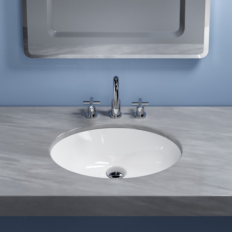 УМЫВАЛЬНИК ВСТРАИВАЕМЫЙ СНИЗУ LAUFEN BIROVA  49X35,5