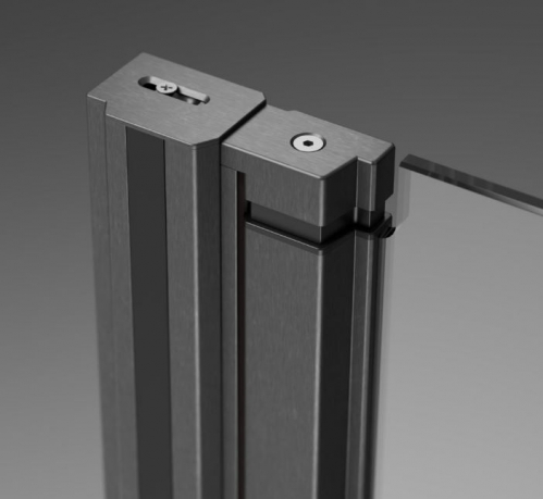 Душевой уголок RADAWAY NES 6 BRUSHED GUNMETAL PTJ