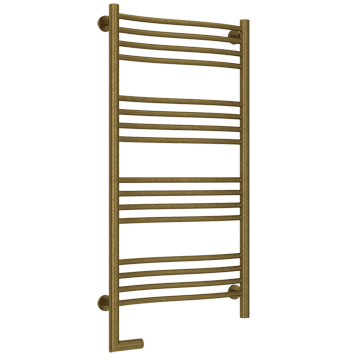 ПОЛОТЕНЦЕСУШИТЕЛЬ СУНЕРЖА Флюид 2.0 1000х500 скрытый монтаж, состаренная бронза