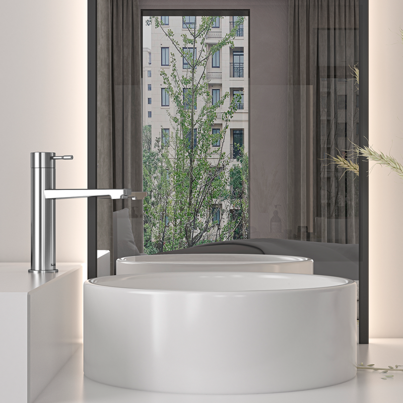 Teska Liva Leo S Chelik Смеситель для раковины