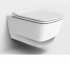 Унитаз подвесной Boheme Bello белый глянцевый С КРЫШКОЙ SLIM SOFT-CLOSE