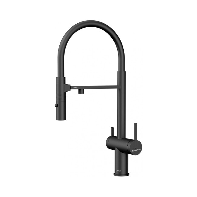 СМЕСИТЕЛЬ PAULMARK GRAVITY, черный/антрацит