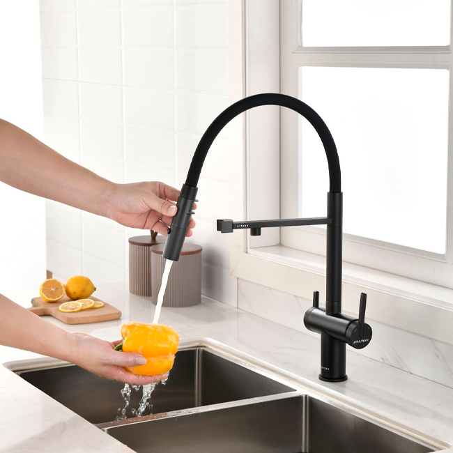 СМЕСИТЕЛЬ PAULMARK GRAVITY, черный/антрацит