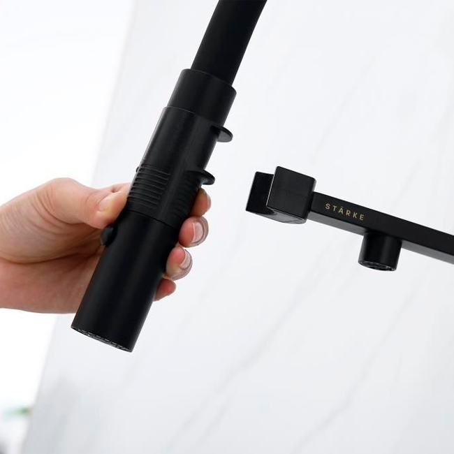 СМЕСИТЕЛЬ PAULMARK GRAVITY, черный/антрацит