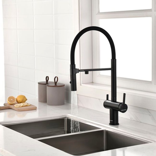 СМЕСИТЕЛЬ PAULMARK GRAVITY, черный/антрацит