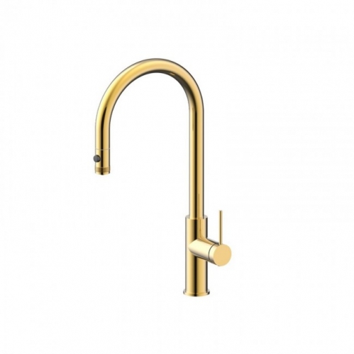 СМЕСИТЕЛЬ PAULMARK GALANT (ЗОЛОТО/СВЕТЛОЕ БРАШИРОВАННОЕ ЗОЛОТО)