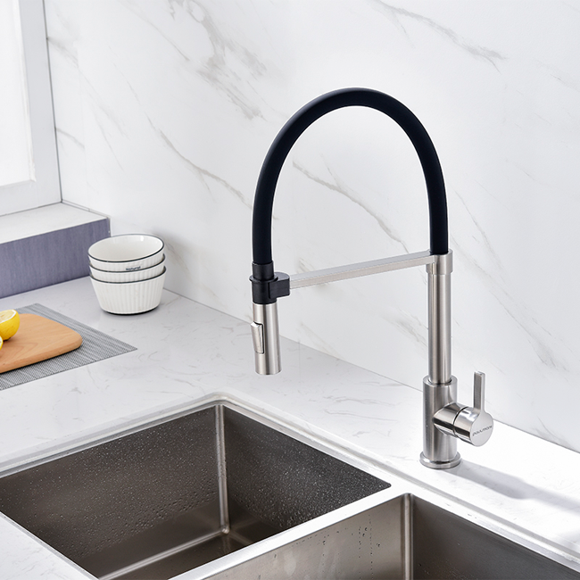 СМЕСИТЕЛЬ PAULMARK HALT HA214021-NI, (СТАЛЬНОЙ/НИКЕЛЬ)