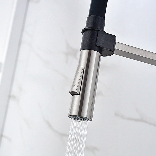 СМЕСИТЕЛЬ PAULMARK HALT HA214021-NI, (СТАЛЬНОЙ/НИКЕЛЬ)