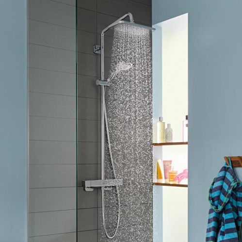 ДУШЕВАЯ СИСТЕМА HANSGROHE CROMA SHOWERPIPE 280, ECOSMART, ТЕРМОСТАТ