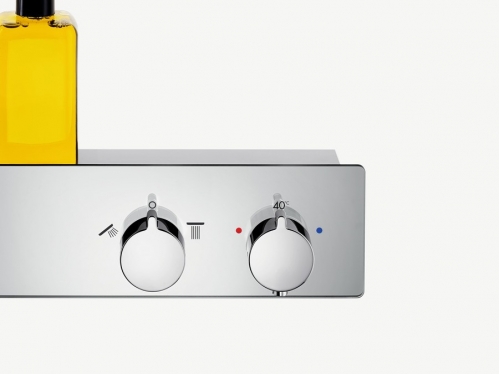 Смеситель для душа Hansgrohe ShowerTablet 600 ВМ, термостатический, хром