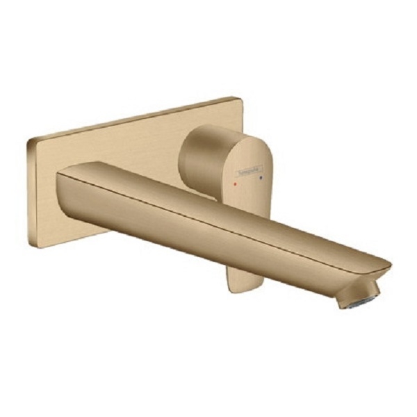 СМЕСИТЕЛЬ ДЛЯ РАКОВИНЫ HANSGROHE TALIS Е, матовый бронза