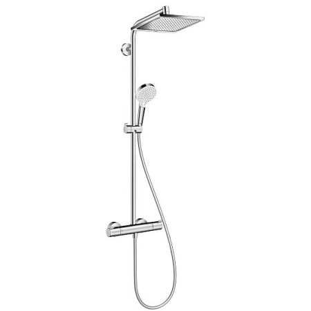 Душевая система с термостатом Hansgrohe Crometta Е 240, 1jet, хром
