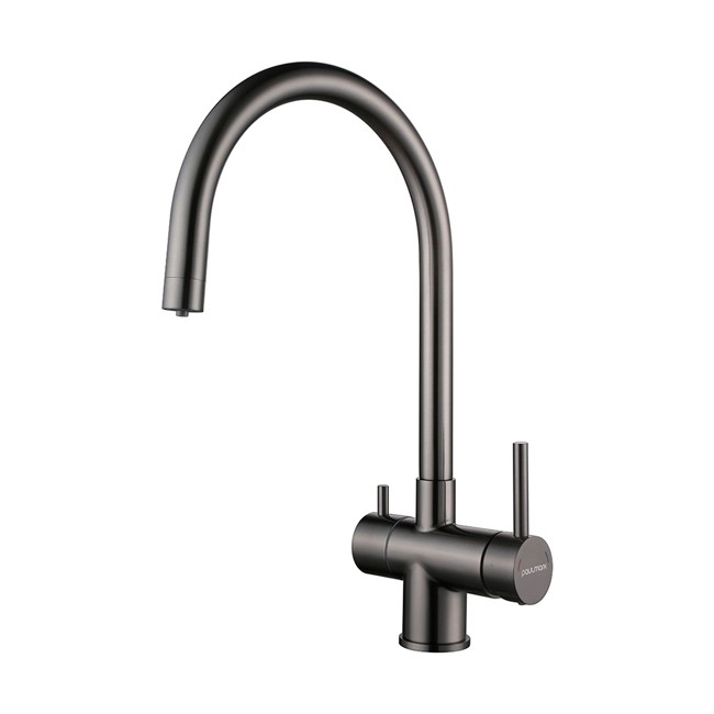 СМЕСИТЕЛЬ PAULMARK HELLER (ЧЕРНЫЙ/ВОРОНЕНАЯ СТАЛЬ)