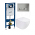 Комплект инсталляции Geberit Sigma UP320 c унитазом Roxen Antares и клавишей Burke type 09