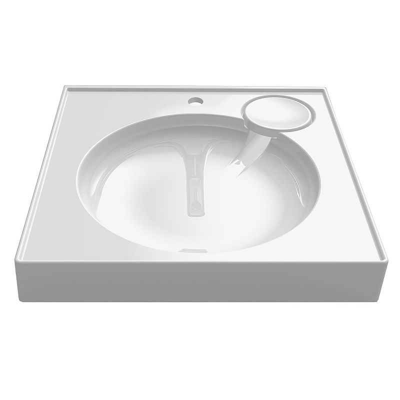 УМЫВАЛЬНИК GRAIL GR 60*60 SET без отверстия под смеситель