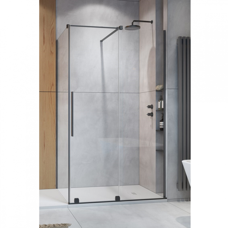 ДУШЕВОЙ УГОЛОК RADAWAY FURO BRUSHED GUNMETAL KDJ ГРАФИТ