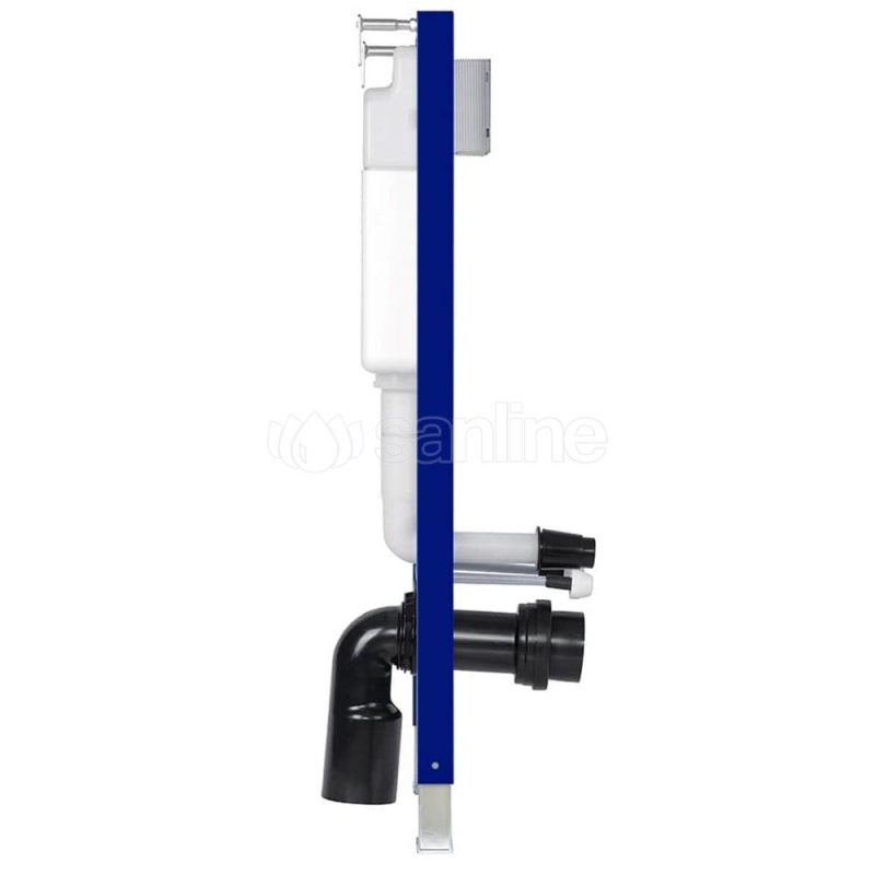 Комплект 6в1: Инсталляция AQUAme + Унитаз с сиденьем + Кнопка 