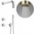 Набор для душа Deante Silia скрытого монтажа, с верхним душем