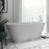 Ванна каменная Holbi Selena Solid Surface 161*68 полированная