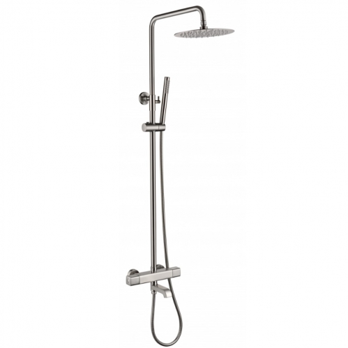 Душевая система наружного монтажа GROCENBERG нержавеющая сталь