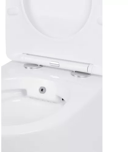 Унитаз подвесной Roxen Antares Bidet Tornado с функцией биде, сиденье Duroplast, Soft Close 49x36