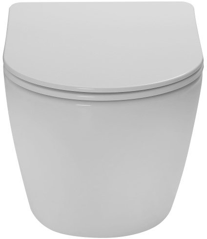 Унитаз подвесной Vincea Tornado Globo  с сиденьем soft-close белый
