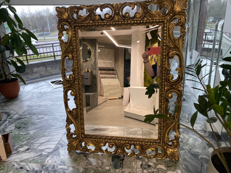 Зеркало Caprigo Classic 75*95 бронза