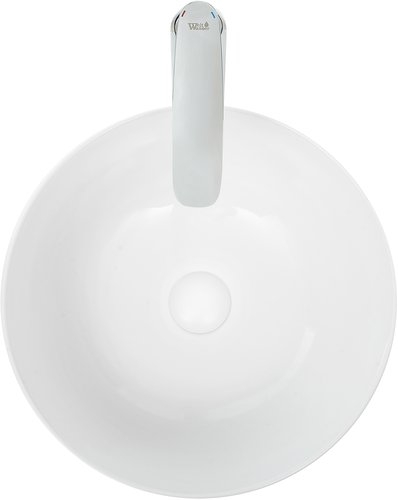 Умывальник накладной Welt-Wasser 40x40 белый глянец