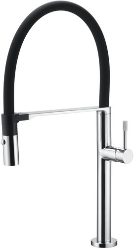 Смеситель для кухни Boheme Uno BLACK черный