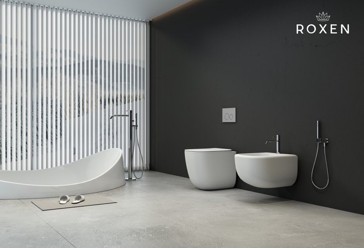 Комплект Roxen Attach 3в1 клавиша хром глянцевый