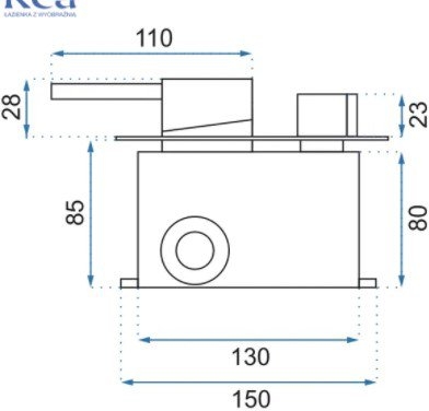 Душевая система скрытого монтажа Rea Lungo хром