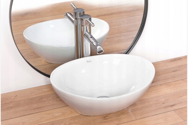 Умывальник Rea Avila 40,5x33,5 белый