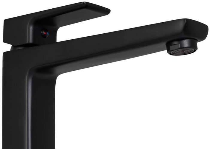 Смеситель для умывальника Rea Orix Black черный матовый