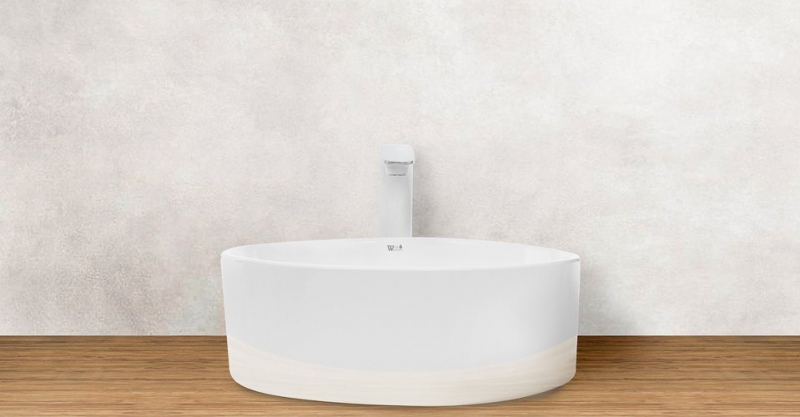 Умывальник накладной Welt-Wasser 47x47 белый