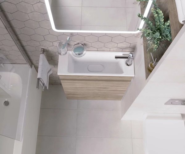 Умывальник мебельный Madera Modul 60*21, белый