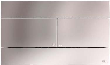 Комплект инсталляции Oli 120 + клавиша смыва Oli Slim нержавеющая сталь