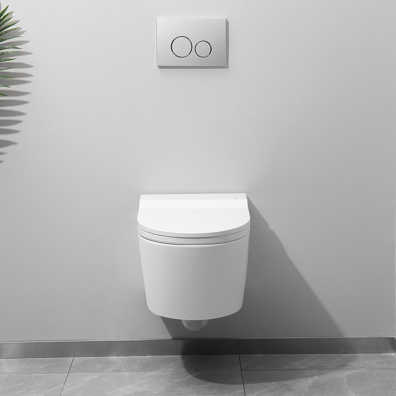 Умный унитаз-биде Brunnen Wal, 60x38, подвесной, с сиденьем