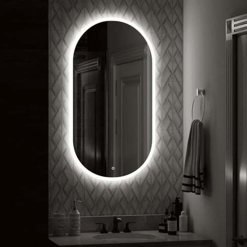 Зеркало Континент Delight LED 55x100 с подсветкой и сенсорным управлением