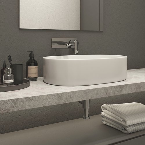 Умывальник Iddis Ray 55x34,5 белый